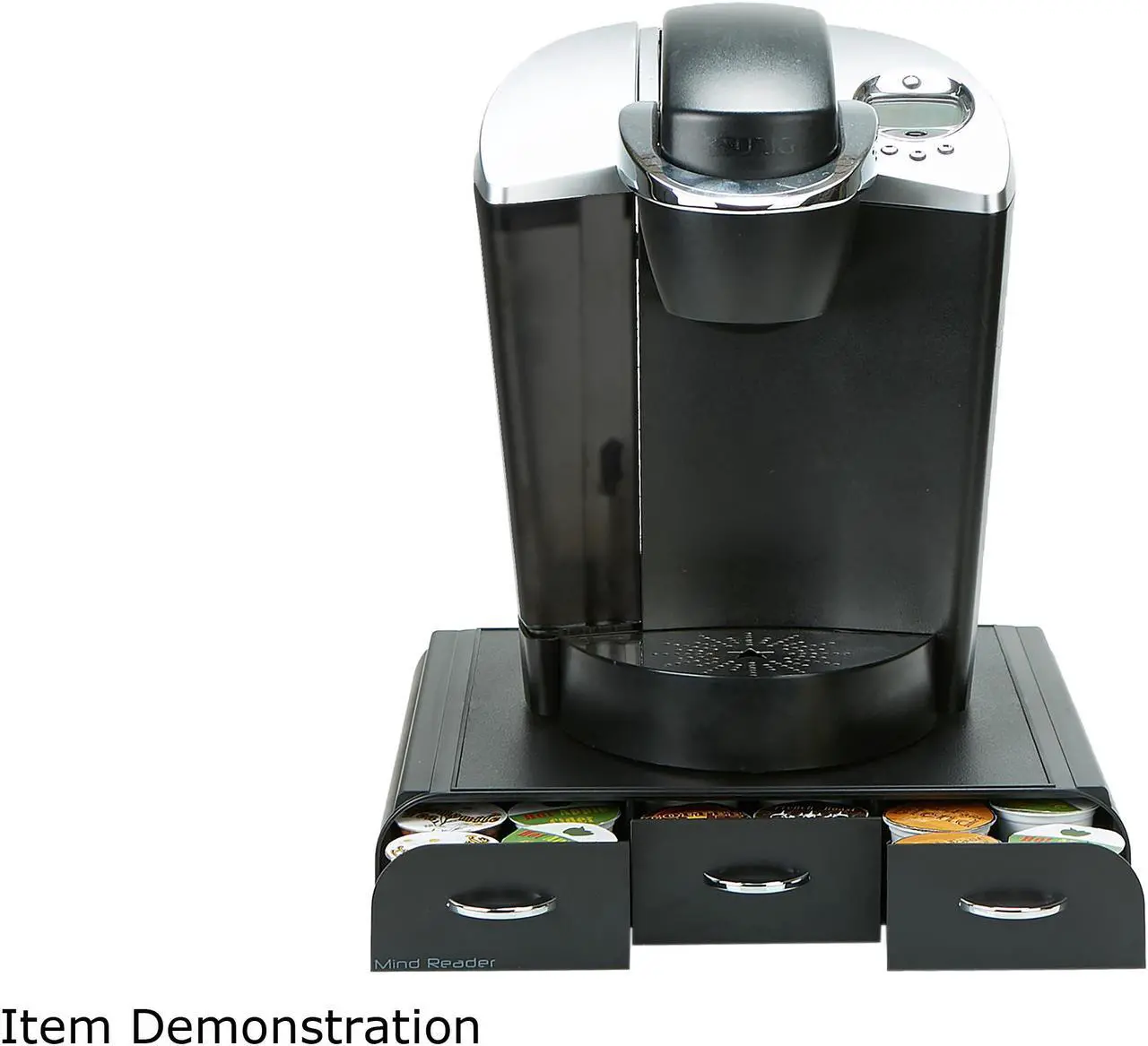 Main image of Mind Reader TRY3PC-BLK "Anchor" Coffee Pod Storage Drawer for Keurig K-Cup, 36 Capacity