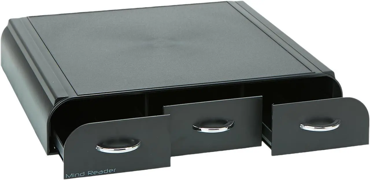 Alt view image 5 of 6 - Mind Reader TRY3PC-BLK "Anchor" Coffee Pod Storage Drawer for Keurig K-Cup, 36 Capacity