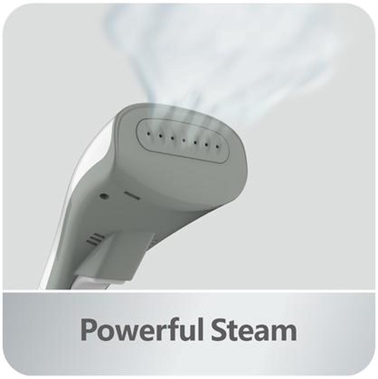 Alt view image 6 of 6 - SALAV HS-04/T Quicksteam Handheld Garment Steamer, Gray
