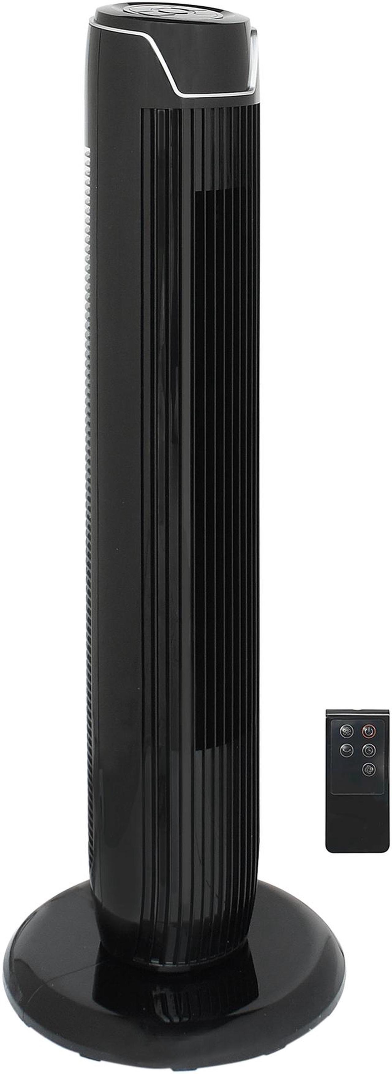 Sunpentown SF-1536BK 36" Tower Fan with Remote and Timer, Black