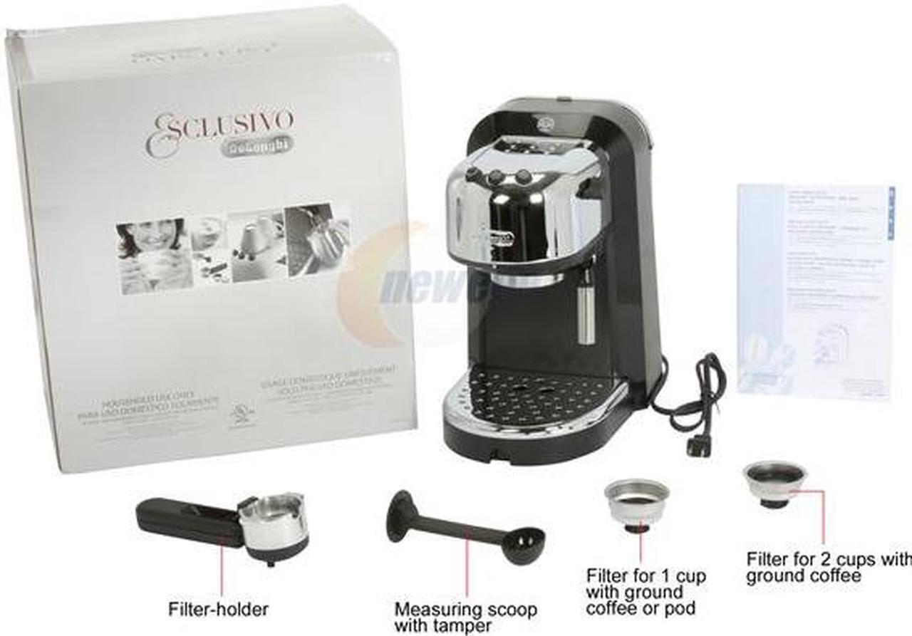 Alt view image 5 of 5 - DeLonghi EC270 Pump Espresso Maker Silver/Black