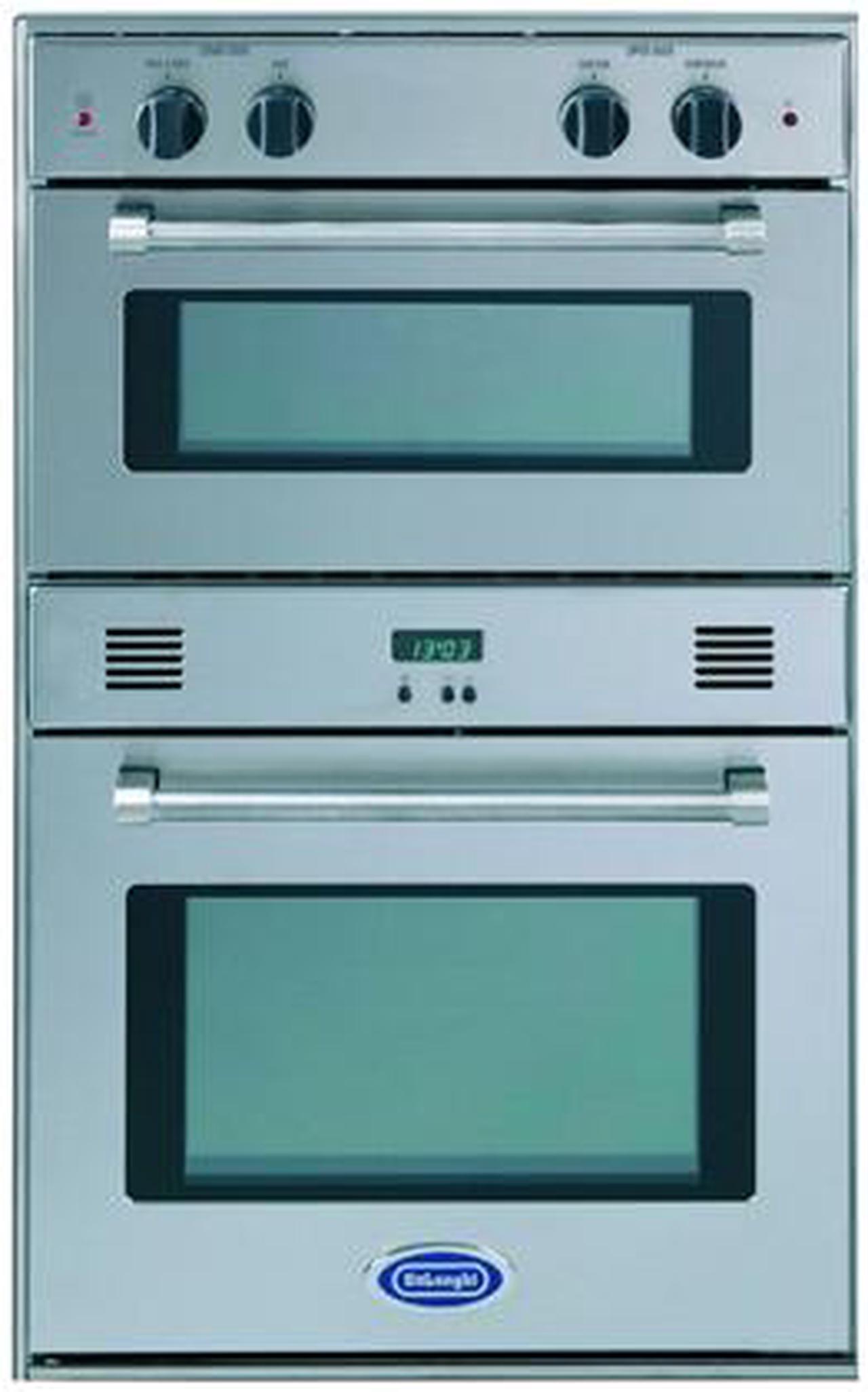 Main image of DeLonghi DEBIGE2440SS 24" Electric/Gas Double Wall Oven Stainless steel