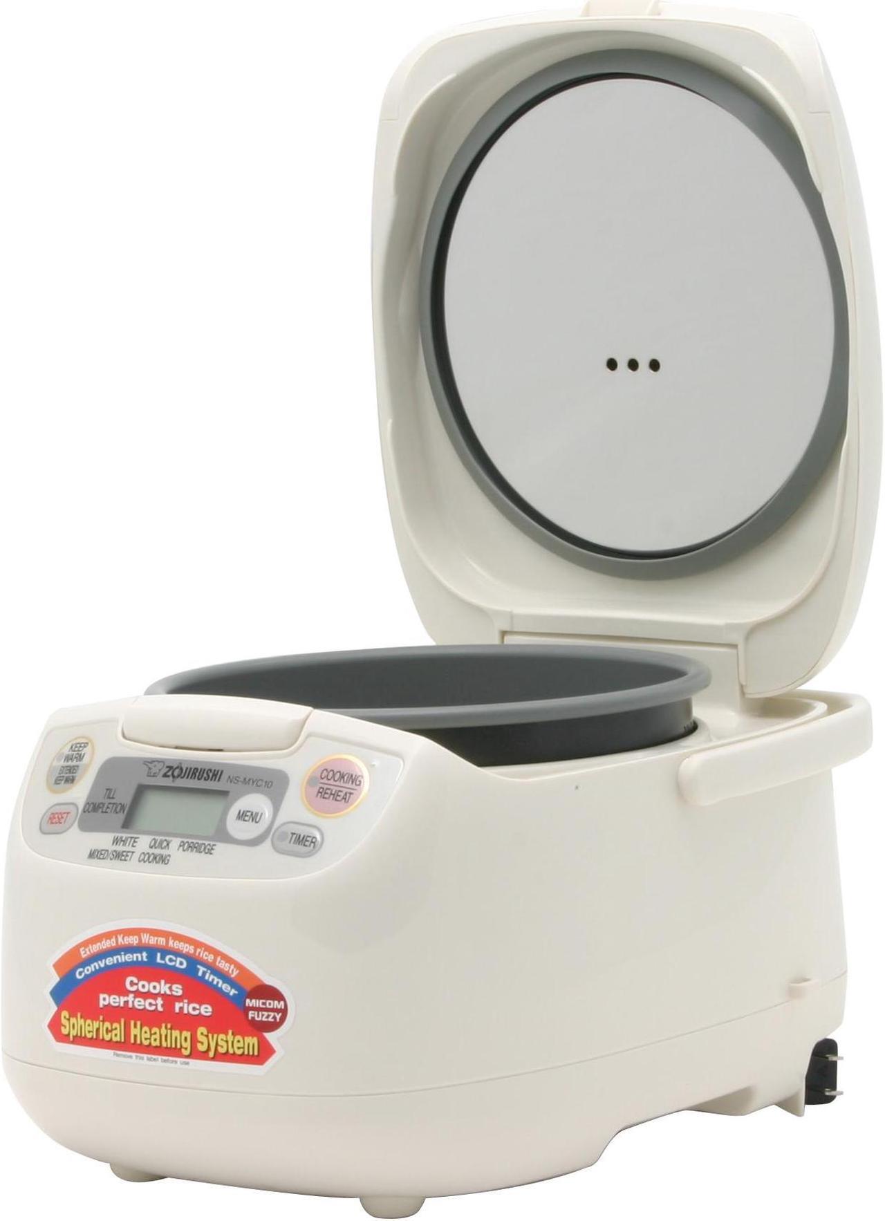 Alt view image 4 of 8 - ZOJIRUSHI NS-MYC10 White 5.5 cups Rice Cooker