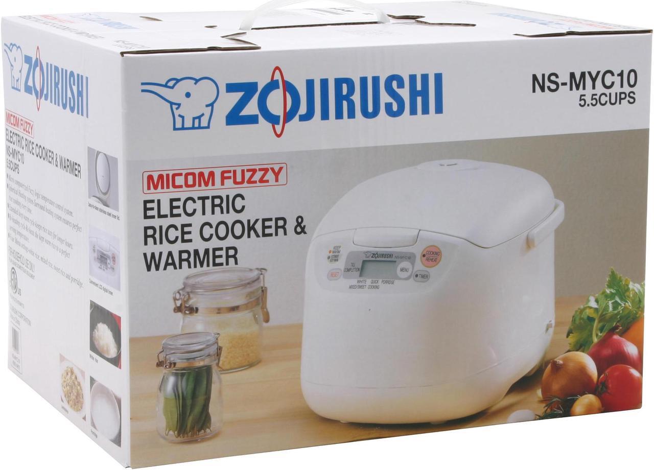 Alt view image 8 of 8 - ZOJIRUSHI NS-MYC10 White 5.5 cups Rice Cooker