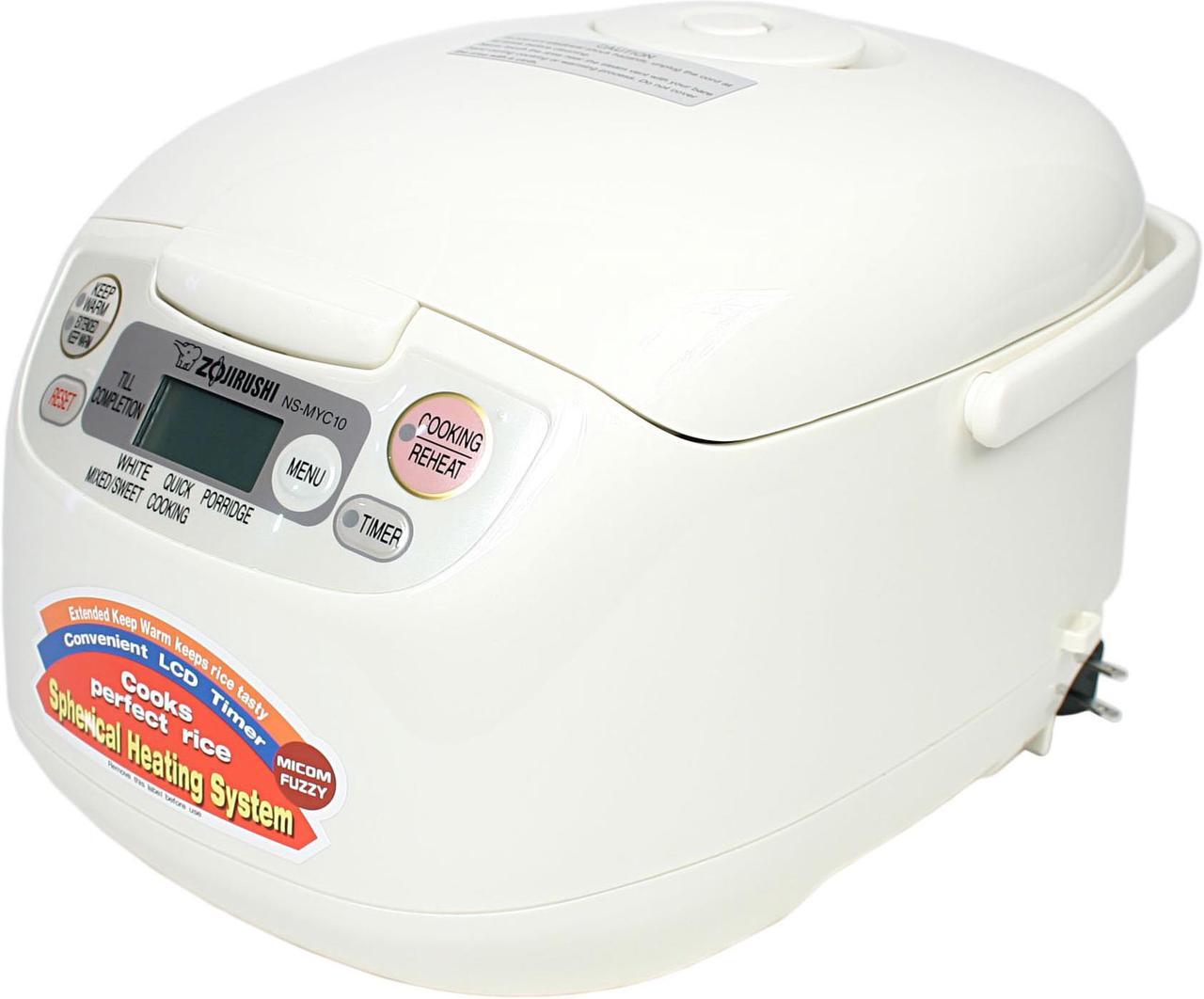 Main image of ZOJIRUSHI NS-MYC10 White 5.5 cups Rice Cooker