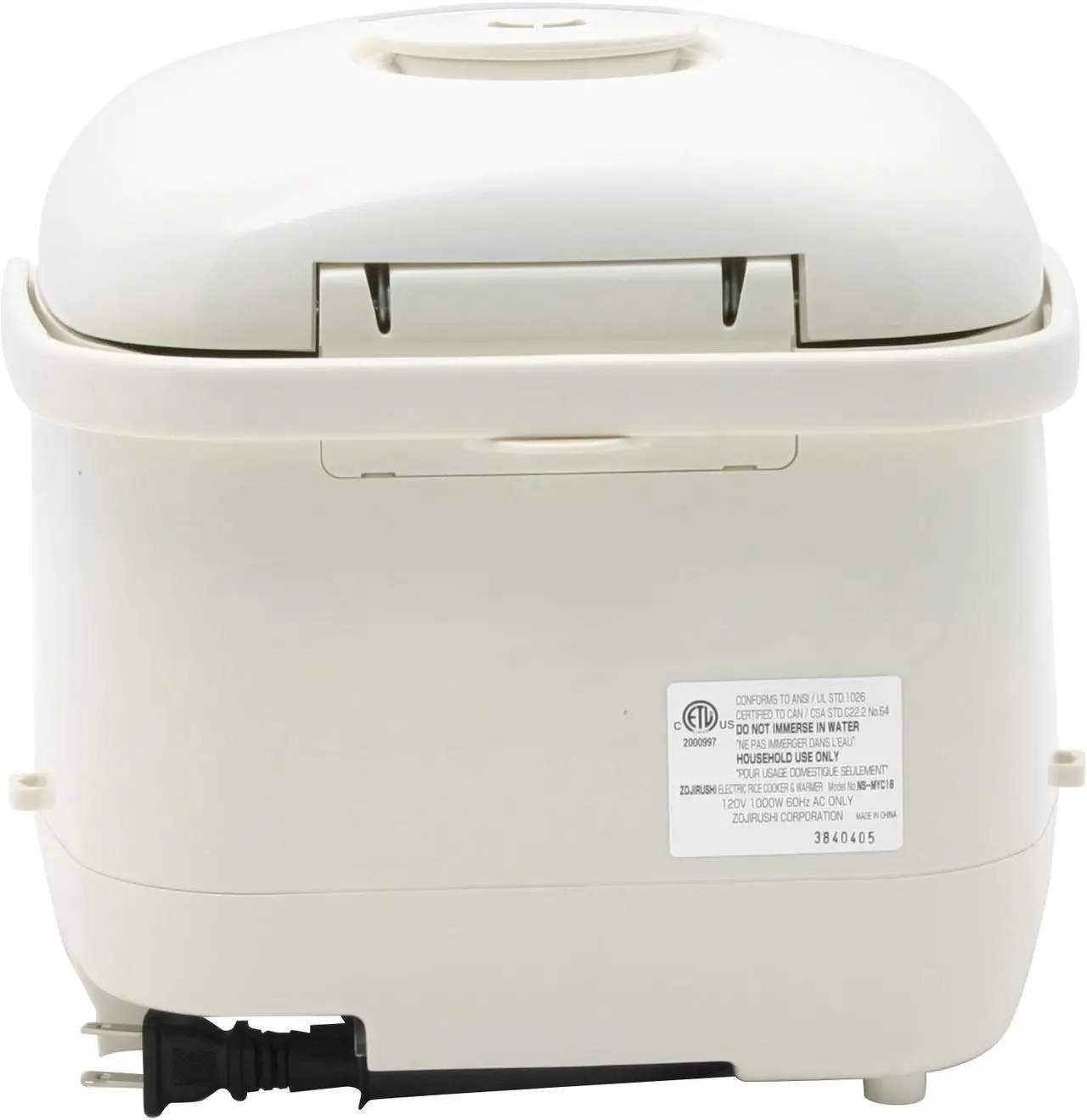 Alt view image 4 of 6 - ZOJIRUSHI NS-MYC18 10 cups Rice Cooker