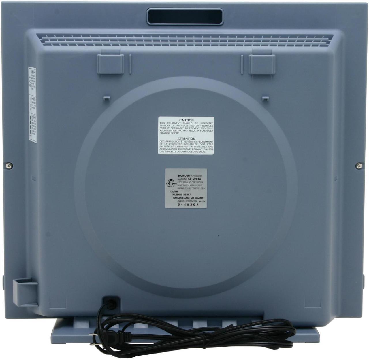 Alt view image 4 of 7 - Zojirushi PA-MTC14 UltraSlim Air Purifier