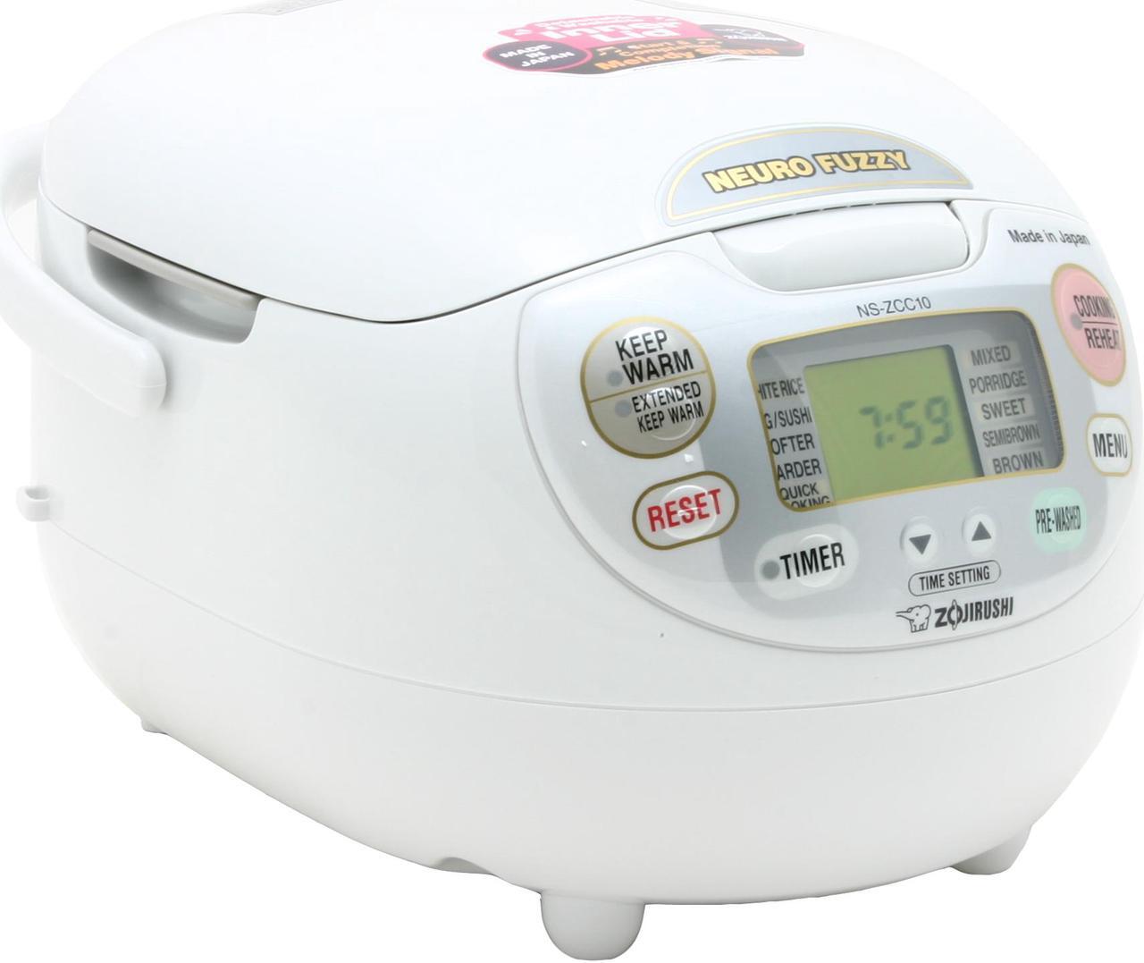 Main image of Zojirushi White Rice Cooker & Warmer (NS-ZCC10)