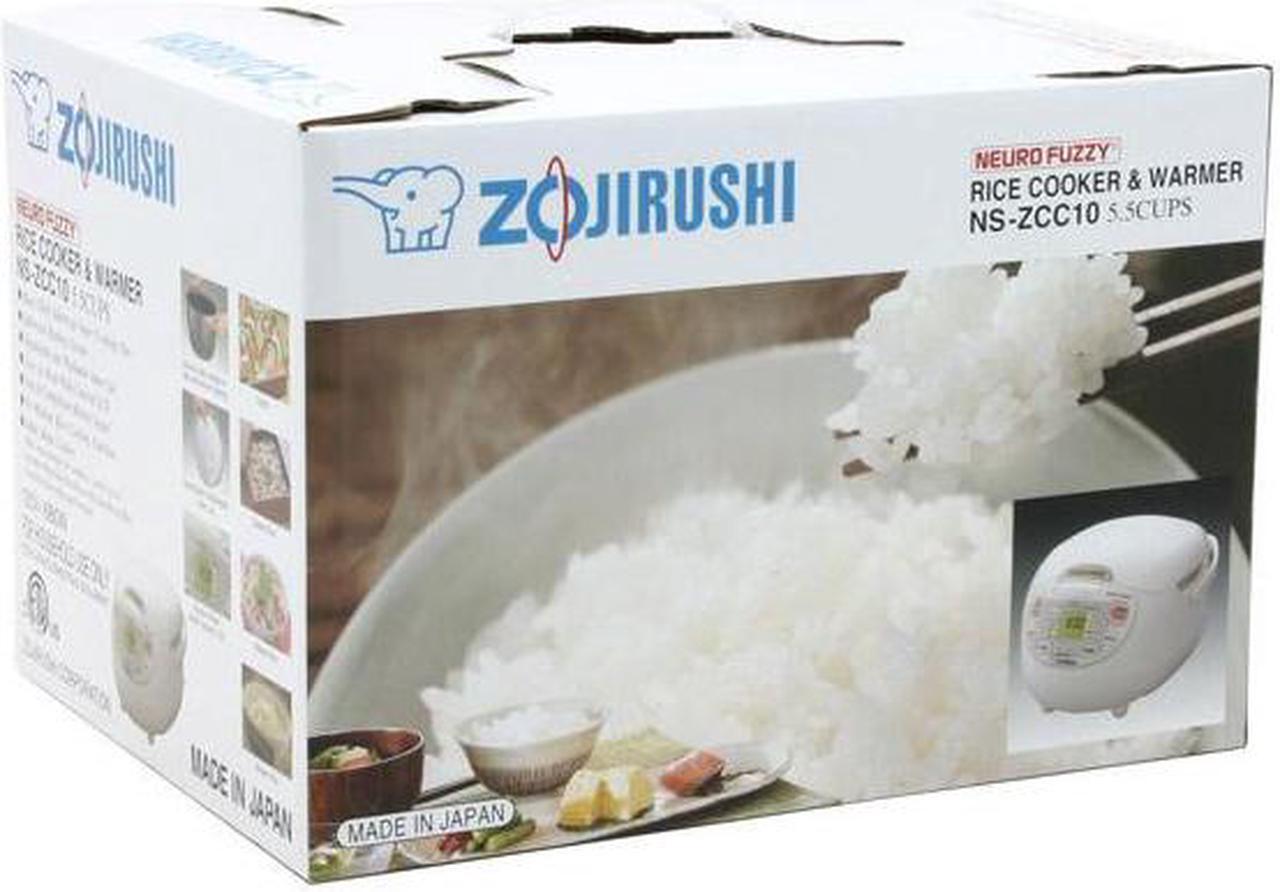 Alt view image 7 of 7 - Zojirushi White Rice Cooker & Warmer (NS-ZCC10)