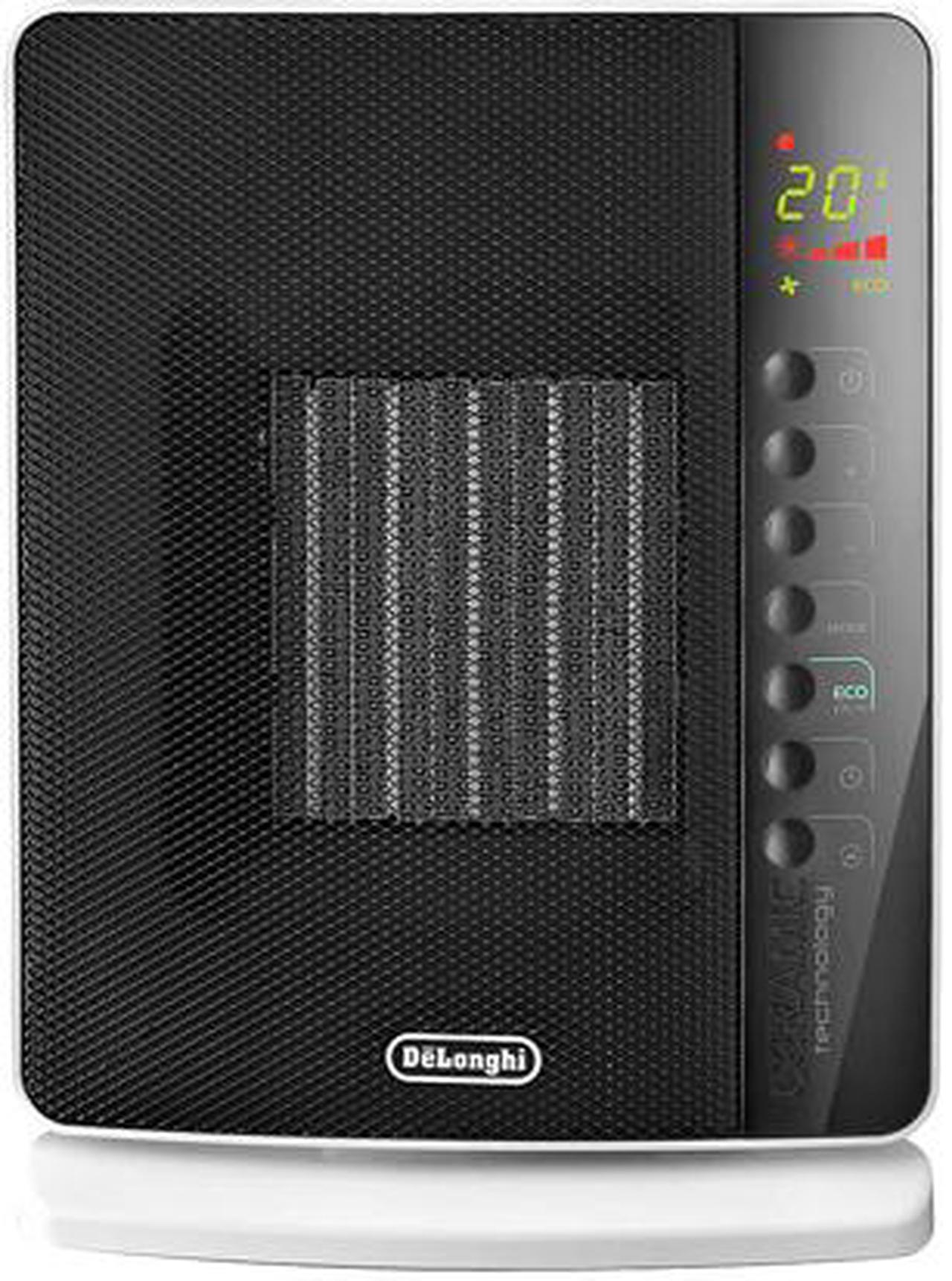 Alt view image 2 of 6 - DeLonghi DCH7093ER Digital Flat Panel Ceramic Heater with Remote Control