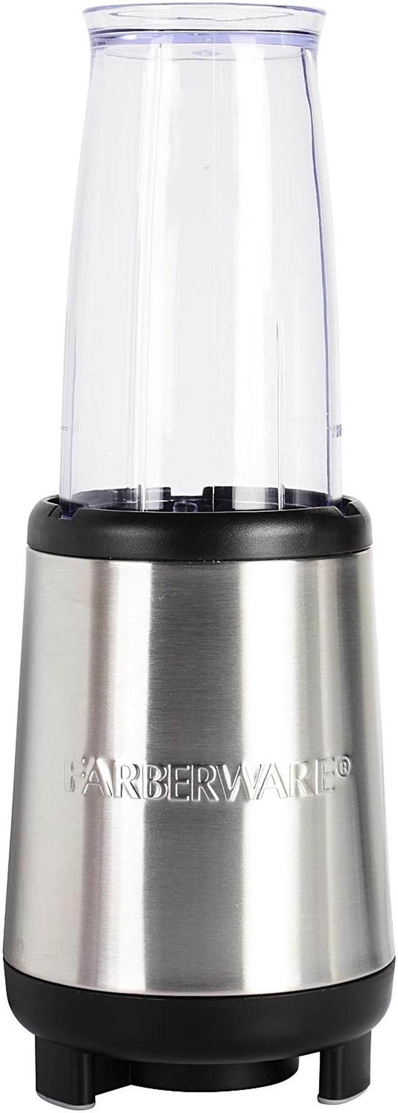 Alt view image 3 of 7 - FARBERWARE 104558 Black/Stainless Steel 17-Piece Rocket Blender, Stainless Steel 4 speeds