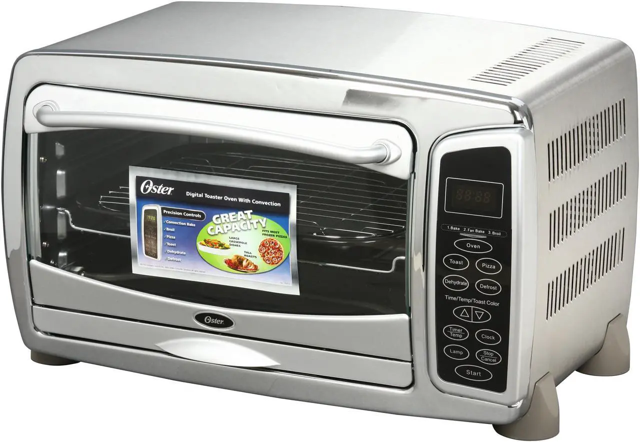Main image of Oster 6058 Stainless Steel 6 Slice Digital Toaster Oven