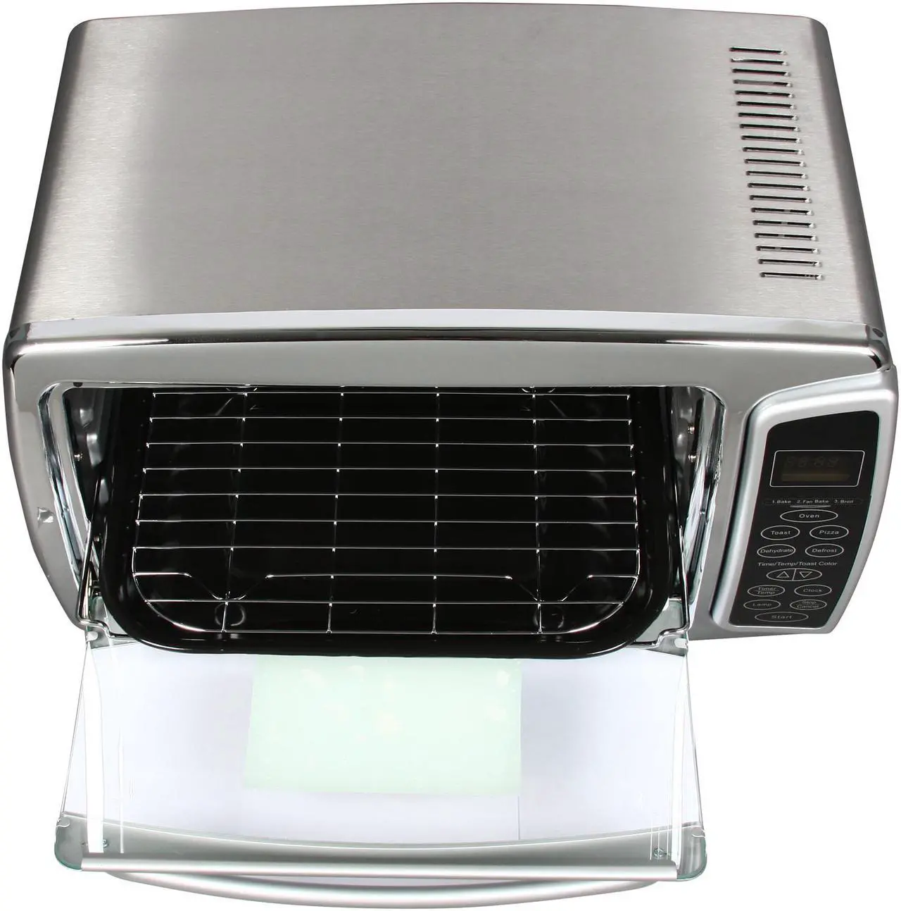 Alt view image 6 of 7 - Oster 6058 Stainless Steel 6 Slice Digital Toaster Oven