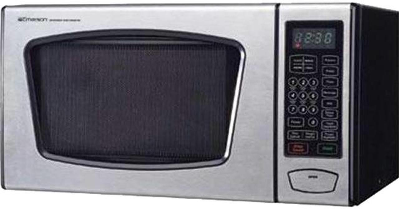 Main image of Emerson MW8991SB 0.9Cu.Ft. 900 Watt Touch-Control Microwave Oven, Stainless Steel