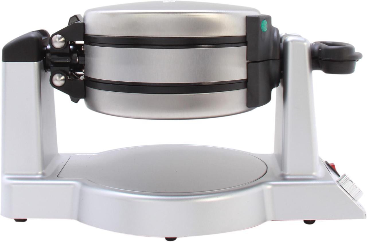 Alt view image 5 of 7 - Waring Pro WMK600 Stainless Steel Double Belgian-Waffle Maker