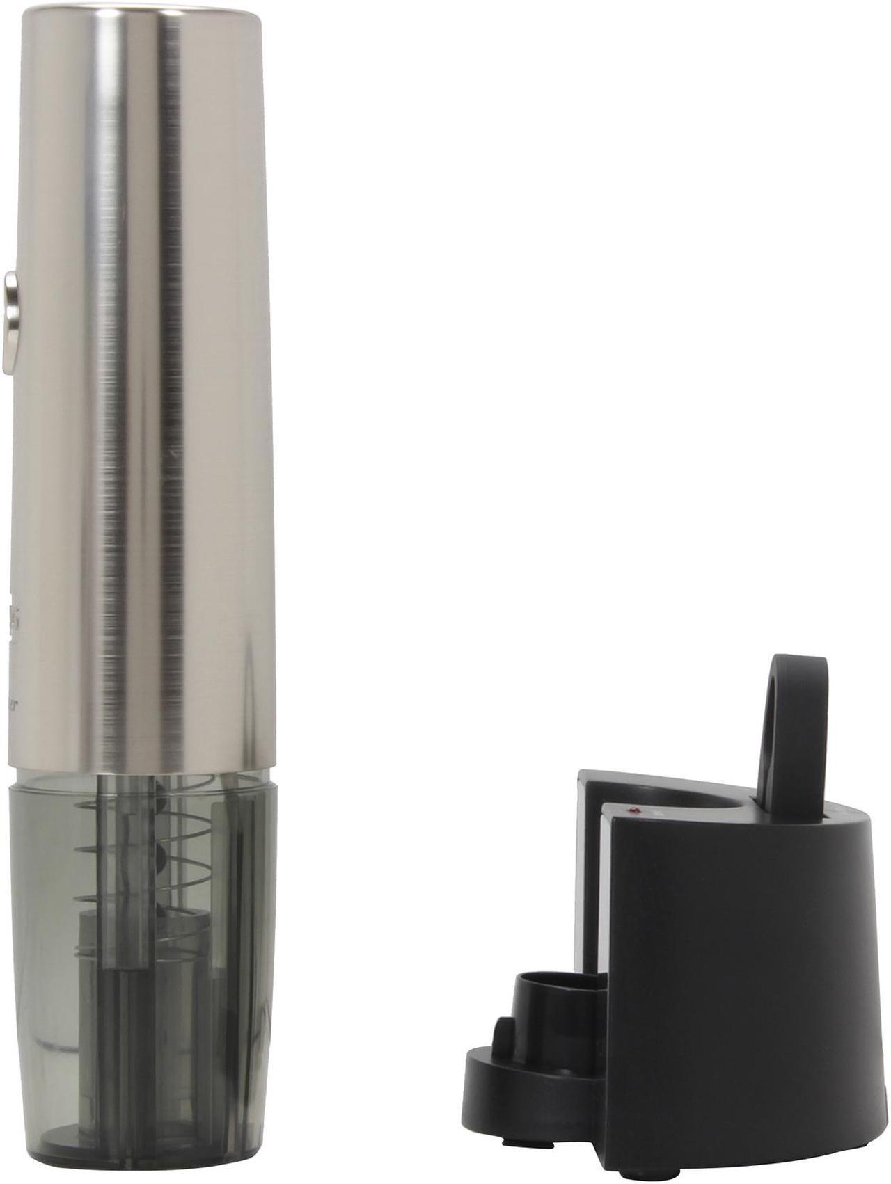 Alt view image 3 of 5 - Waring Pro WO40 Rechargeable Cordless Wine Opener Stainless Steel
