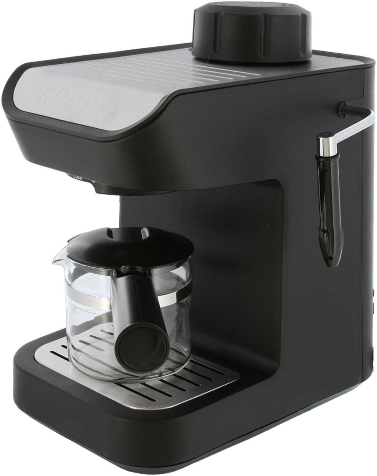 KRUPS XP1020 Steam Espresso Machine Silver/Black