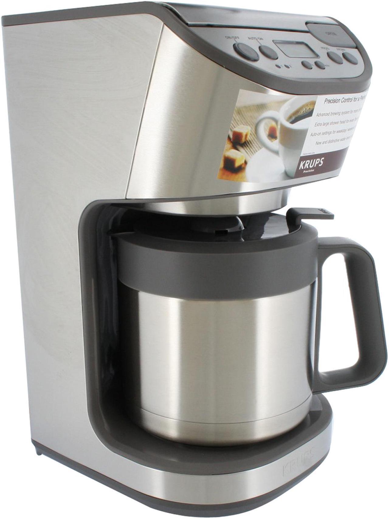 Alt view image 7 of 10 - KRUPS KT4065 Stainless steel Precision 10-Cup Thermal Coffee Maker