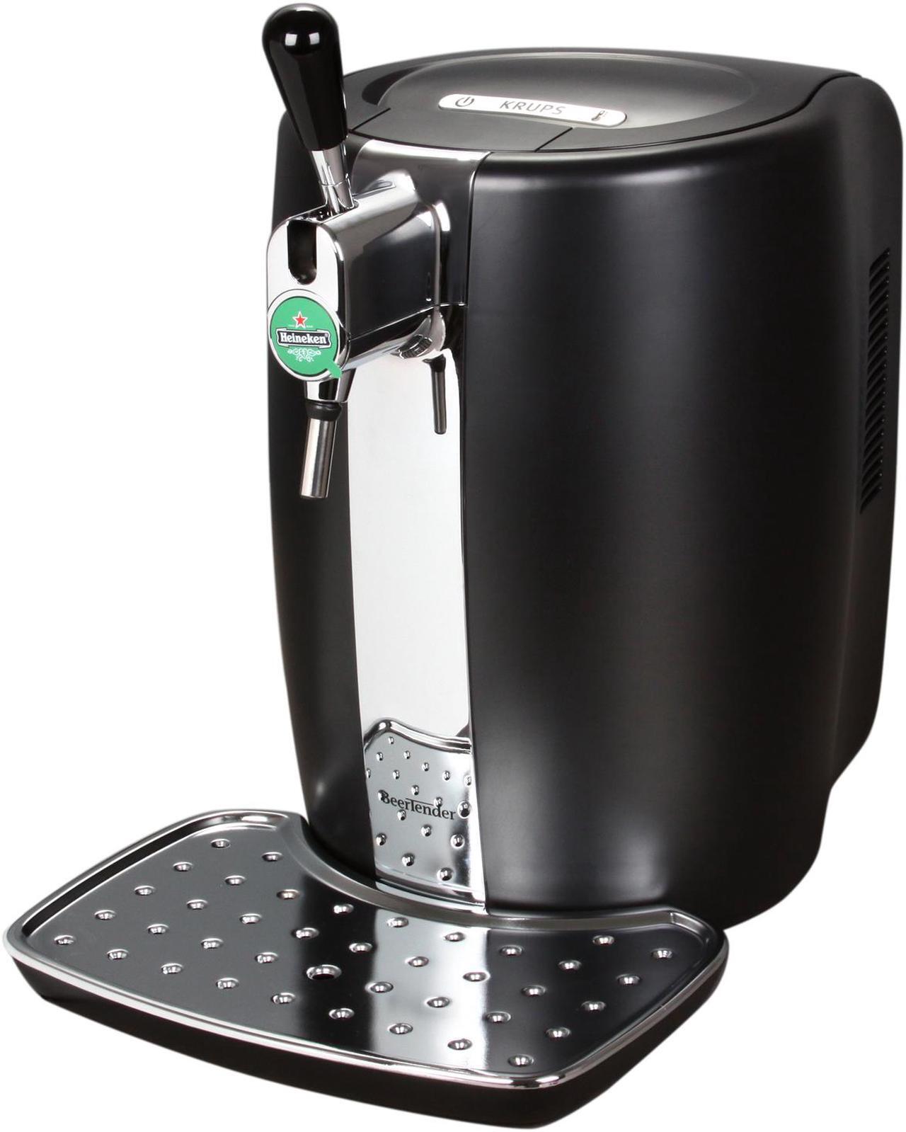 Alt view image 2 of 6 - KRUPS and HEINEKEN B100 BeerTender with Heineken Draught Keg technology, Black