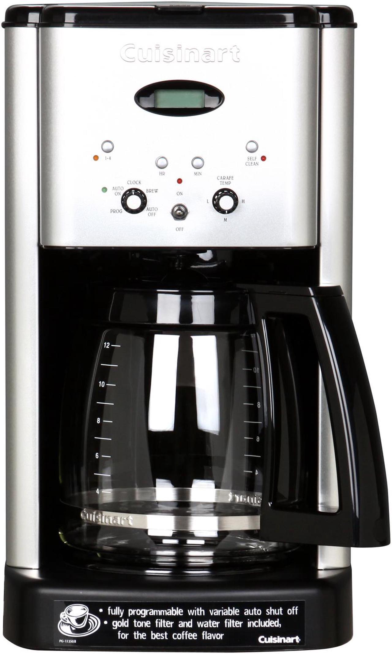 Cuisinart DCC-1200 Brushed Stainless Brew Central 12-Cup Programmable Coffeemaker