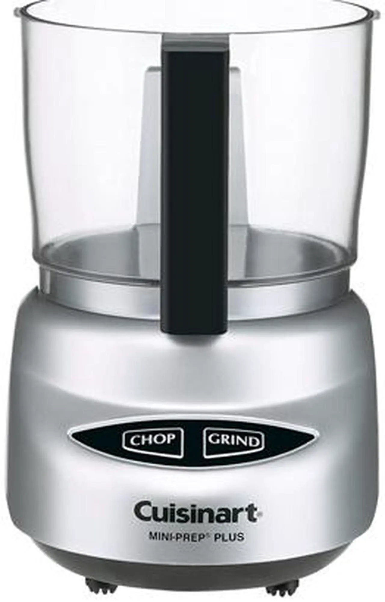 Alt view image 2 of 5 - Cuisinart DLC-2ABC Brushed Chrome and Nickel Mini Prep Plus Food Processor Brushed Chrome and Nickel
