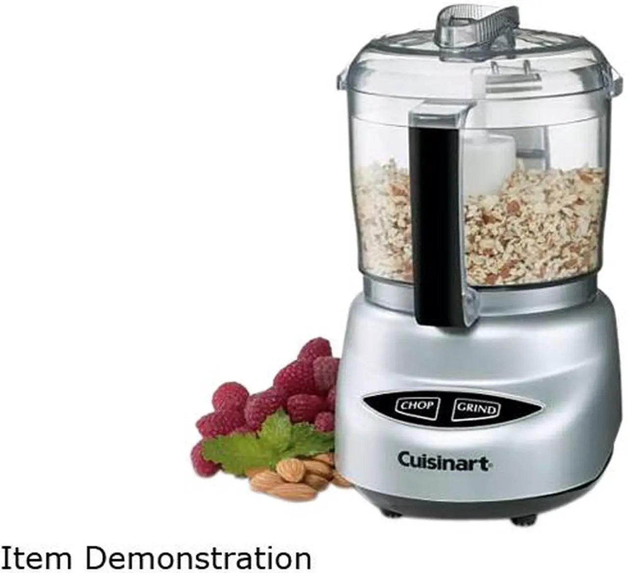 Alt view image 4 of 5 - Cuisinart DLC-2ABC Brushed Chrome and Nickel Mini Prep Plus Food Processor Brushed Chrome and Nickel