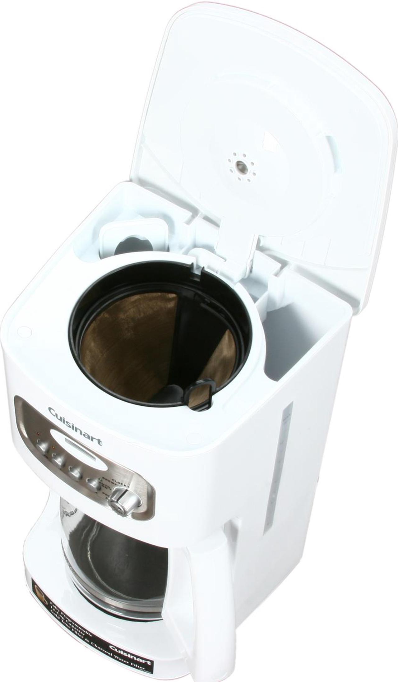 Alt view image 4 of 6 - Cuisinart DCC-1100 White 12-Cup Programmable Coffeemaker
