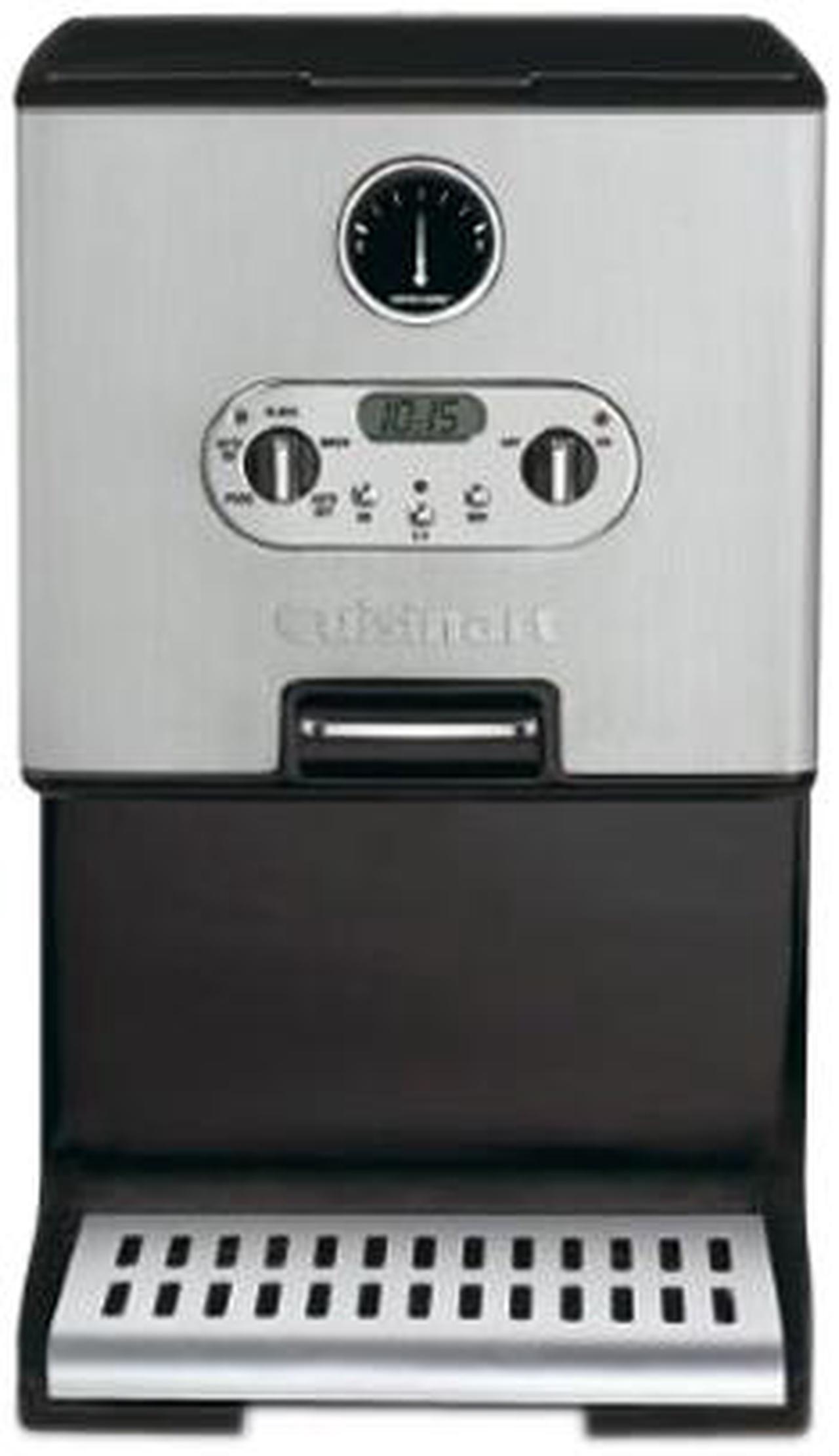 Main image of Cuisinart DCC-2000 Black/Steel Coffee on Demand 12-Cup Programmable Coffeemaker