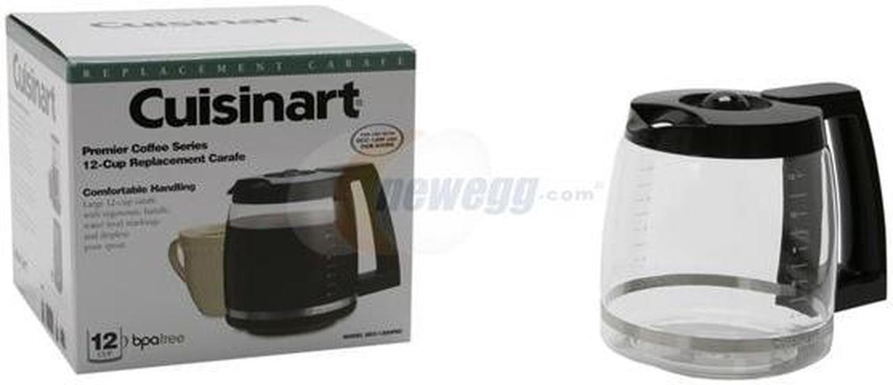 Alt view image 5 of 5 - Cuisinart DCC-1200PRC Black 12-cup Replacement Carafe, Black