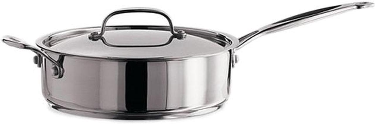 Main image of Cuisinart 733-30H Chef's Classic Stainless 5-1/2-Quart Saute Pan with Helper Handle and Cover