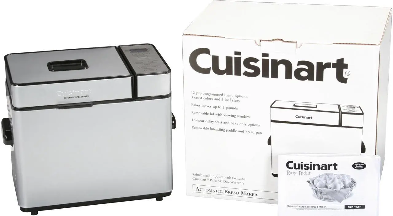 Alt view image 7 of 7 - Cuisinart CBK-100FR Bread Maker