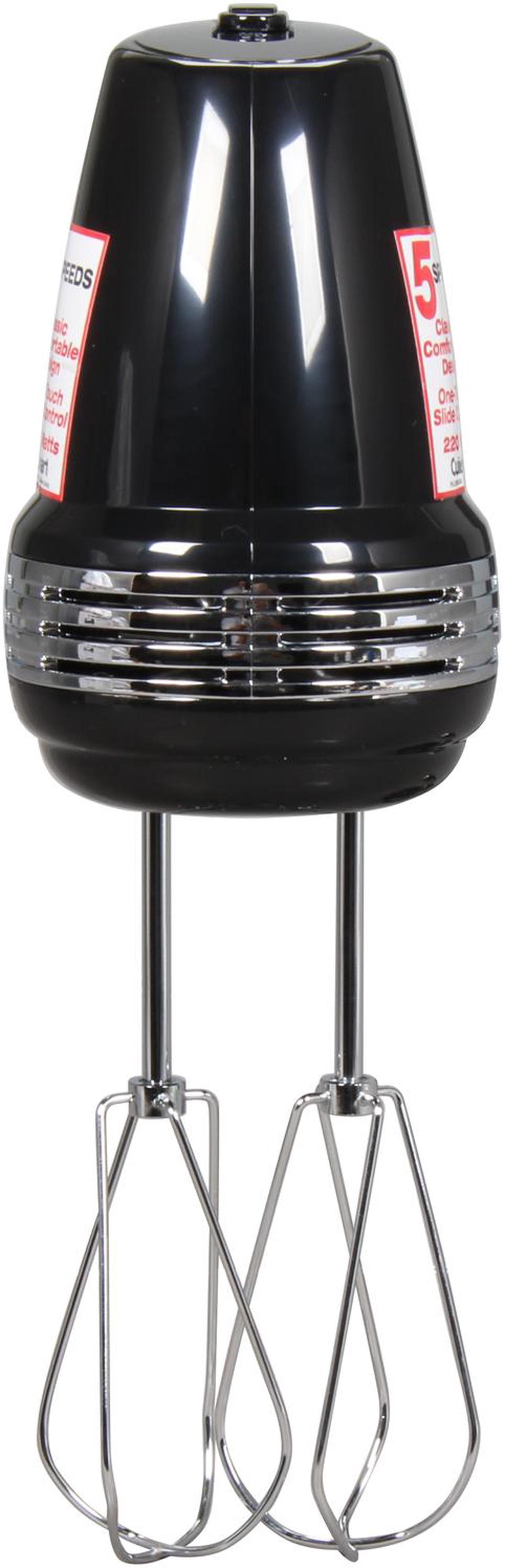 Alt view image 2 of 6 - Cuisinart HM-50BK Power Advantage 5-Speed Hand Mixer, Black