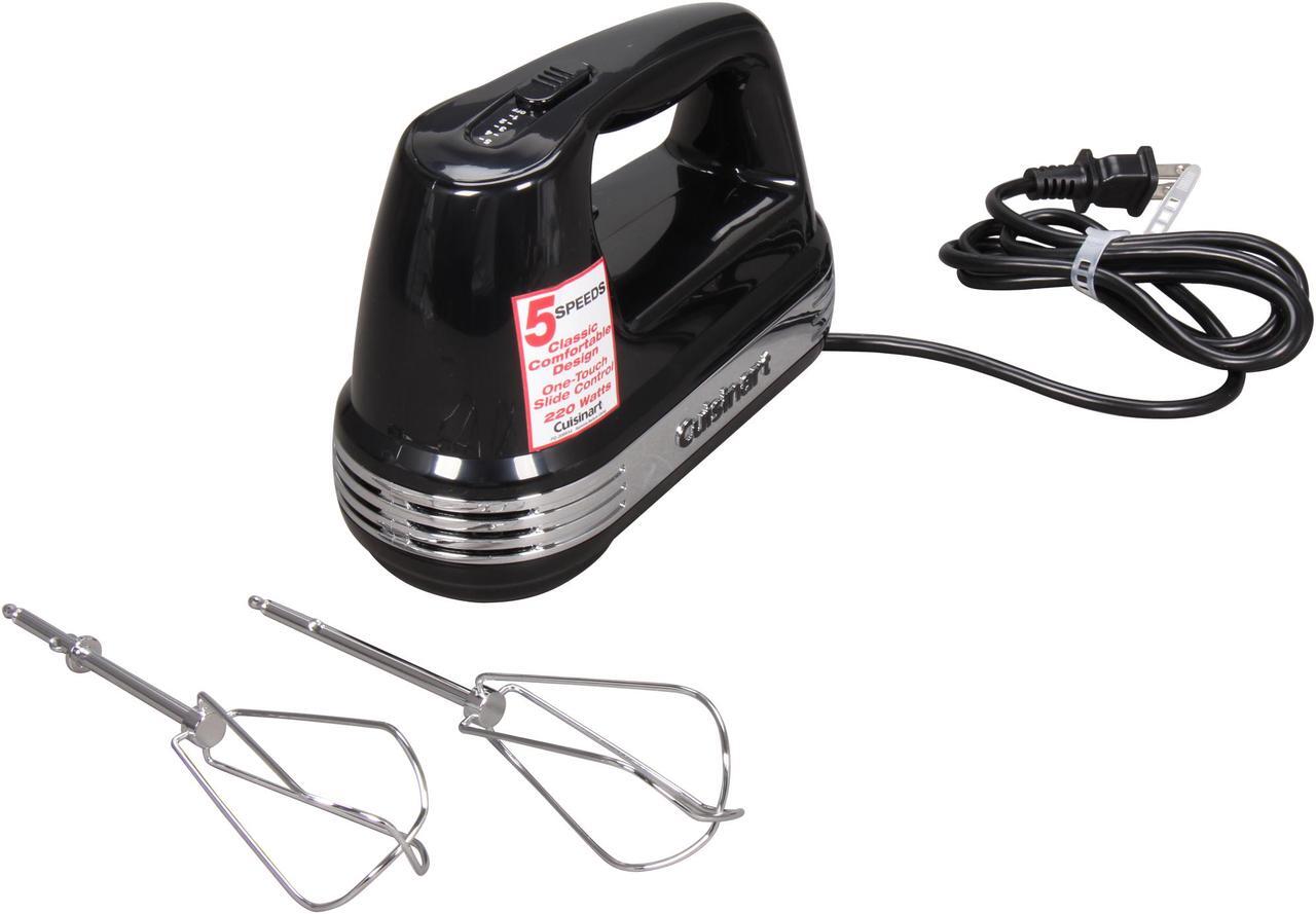 Alt view image 5 of 6 - Cuisinart HM-50BK Power Advantage 5-Speed Hand Mixer, Black
