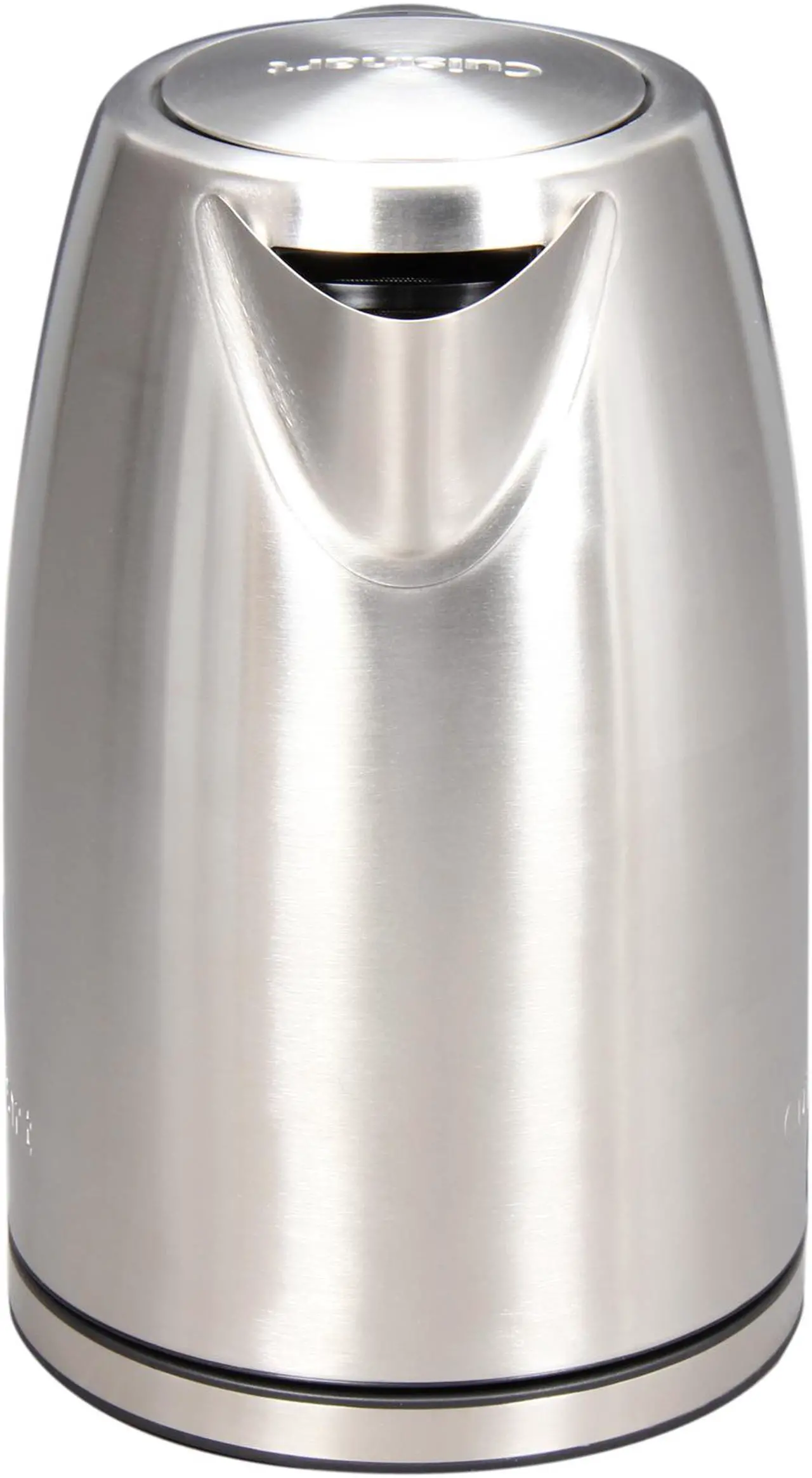 Alt view image 2 of 7 - Cuisinart CPK-17 Silver PerfecTemp cordless electric kettle with 1-2/3-liter capacity and concealed heating element, 1500 Watt/110 Volts stainless-steel