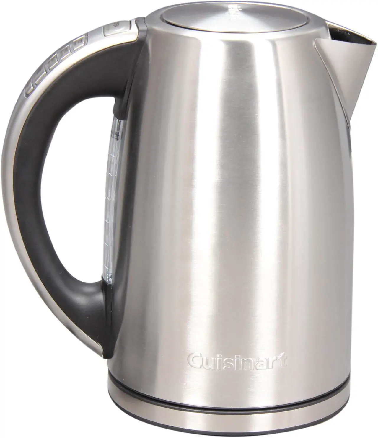 Alt view image 3 of 7 - Cuisinart CPK-17 Silver PerfecTemp cordless electric kettle with 1-2/3-liter capacity and concealed heating element, 1500 Watt/110 Volts stainless-steel