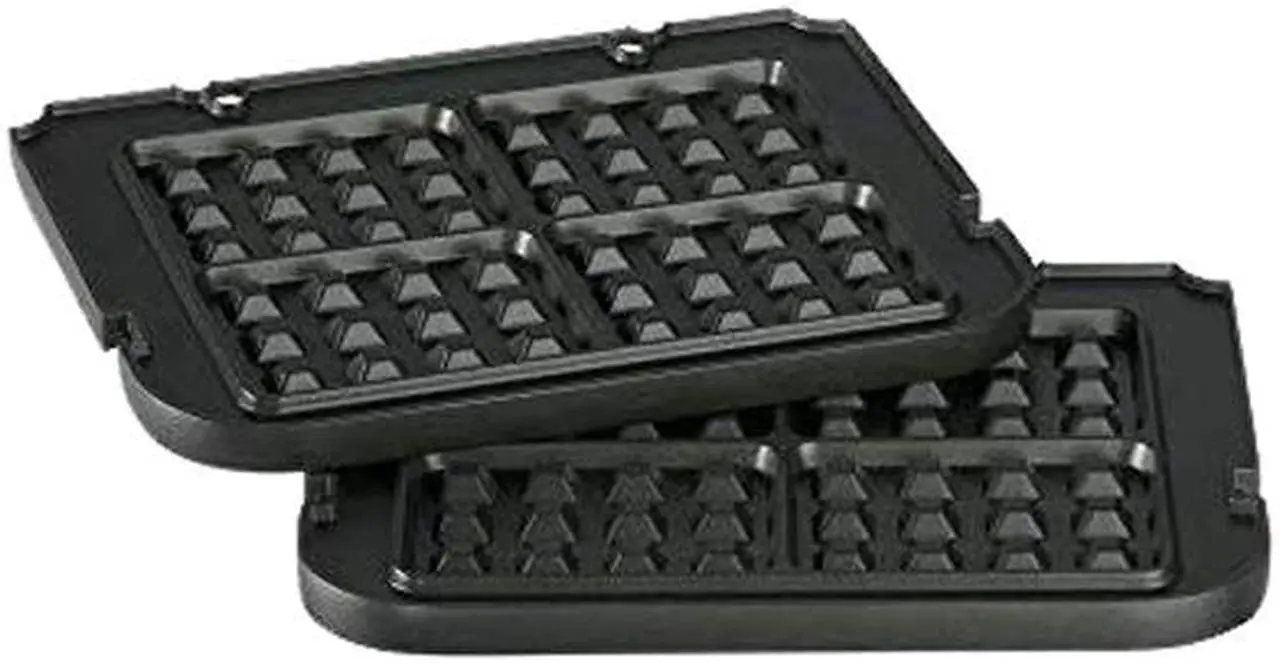 Alt view image 2 of 4 - Cuisinart GR-WAFP Black Griddler Waffle Plates