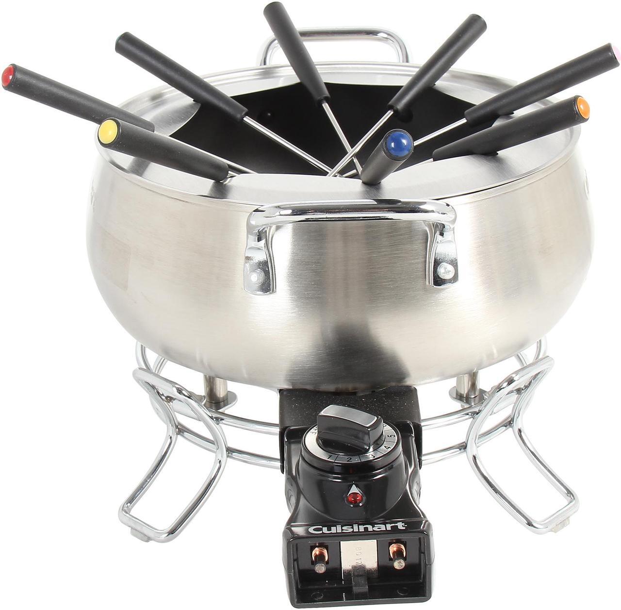 Alt view image 5 of 6 - Cuisinart CFO-3SS Electric Fondue Pot