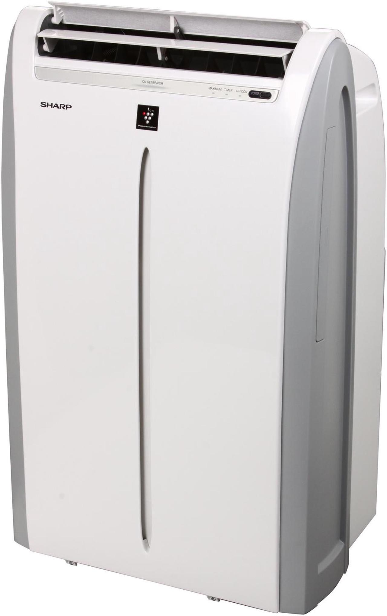 Main image of SHARP CV-2P10SX 10,500 Cooling Capacity (BTU) Portable Air Conditioner with Remote Control