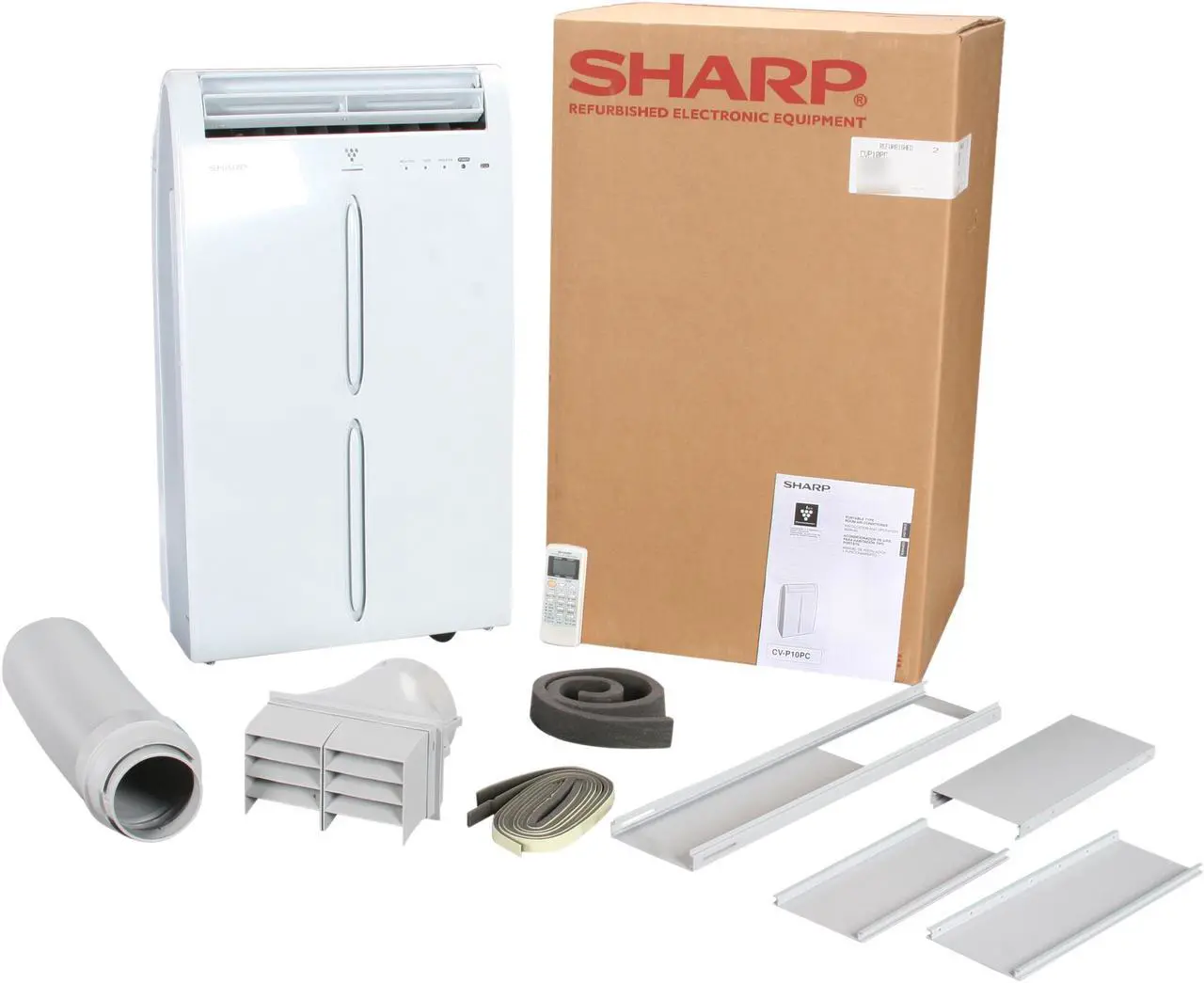 Alt view image 8 of 8 - SHARP CV-P10PC 10,000 Cooling Capacity (BTU) Portable Air Conditioner