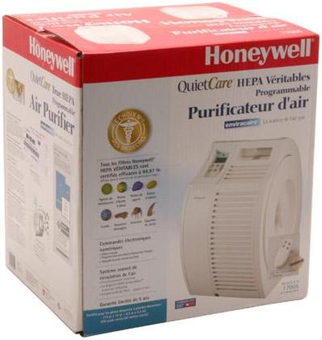Alt view image 9 of 9 - Honeywell 17005 QuietCare Programmable True HEPA Air Purifier