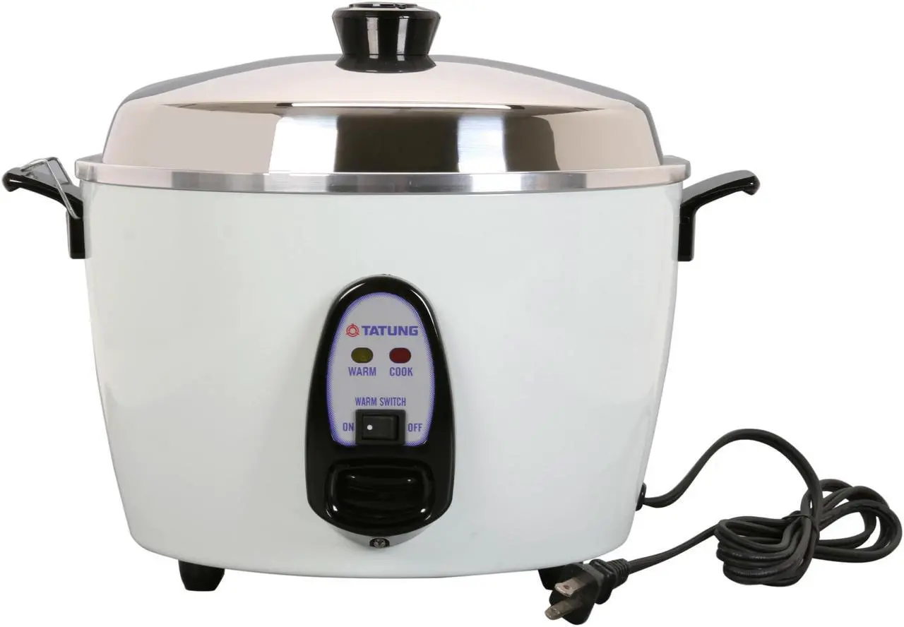 Alt view image 7 of 9 - TATUNG Multi-Functional Cooker and Steamer, White, 20 Cups cooked//10 Cups uncooked ,TAC-10G(SF)