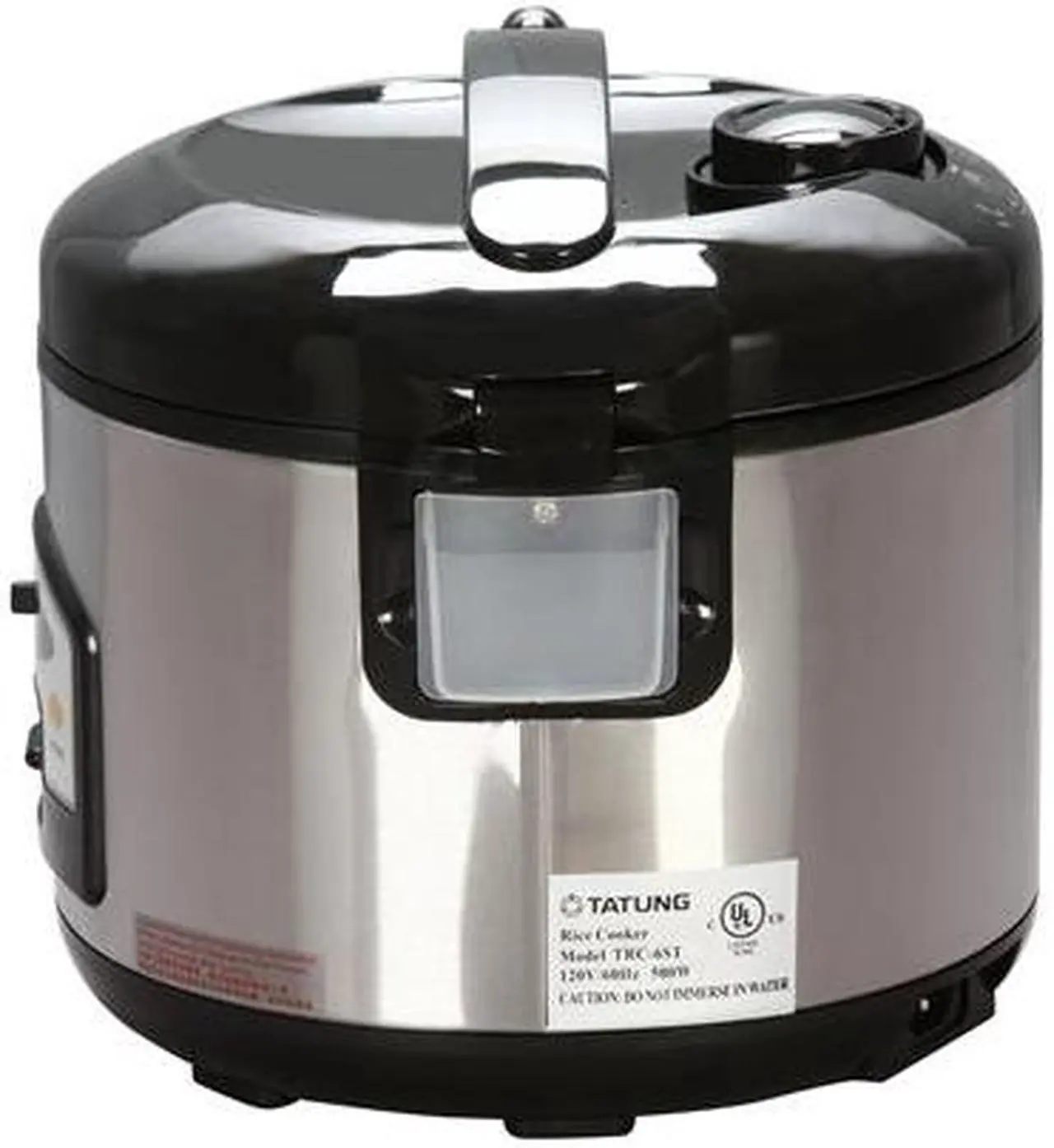 Alt view image 2 of 8 - TATUNG TRC-6ST Stainless Steel Direct Heat Rice Cooker
