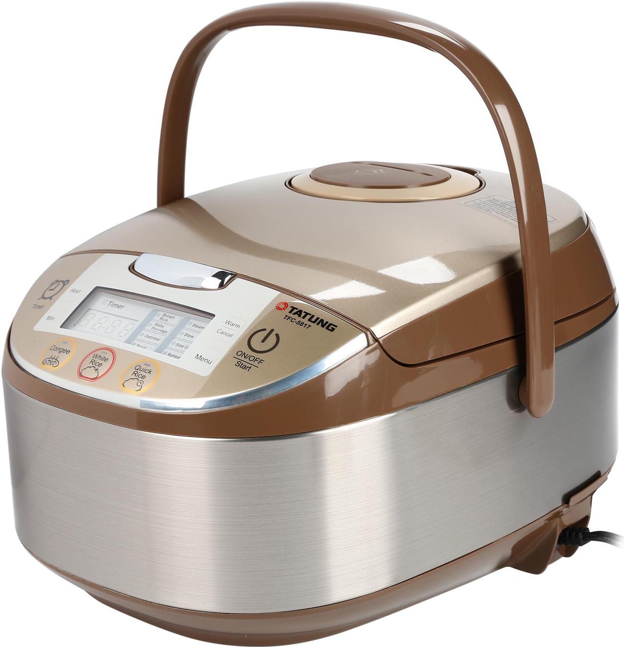 Main image of Tatung Micom Fuzzy Logic Multi-Cooker and Rice Cooker, Champagne, 16 Cups Cooked / 8 Cups Uncooked, TFC-5817