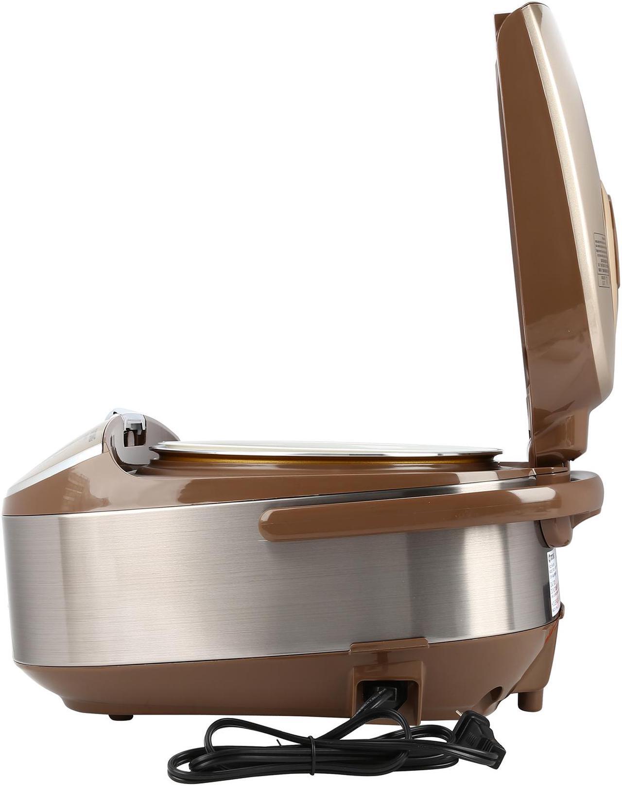 Alt view image 6 of 7 - Tatung Micom Fuzzy Logic Multi-Cooker and Rice Cooker, Champagne, 16 Cups Cooked / 8 Cups Uncooked, TFC-5817