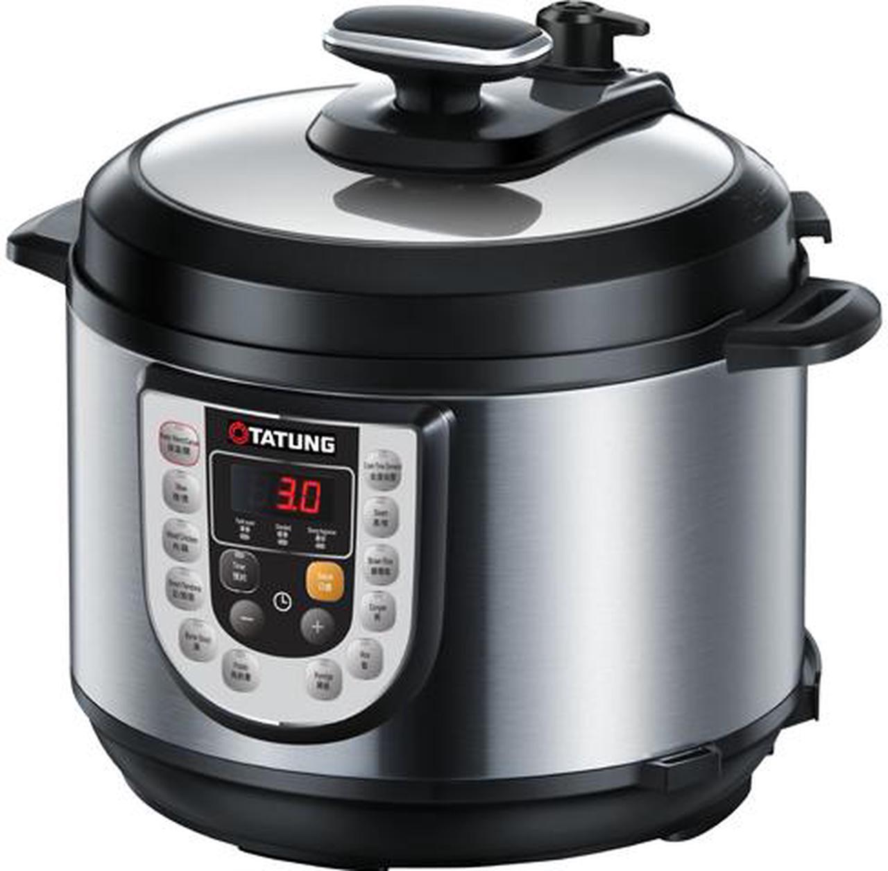 TATUNG TPC-6MDB 6-Quart Electric Pressure Cooker