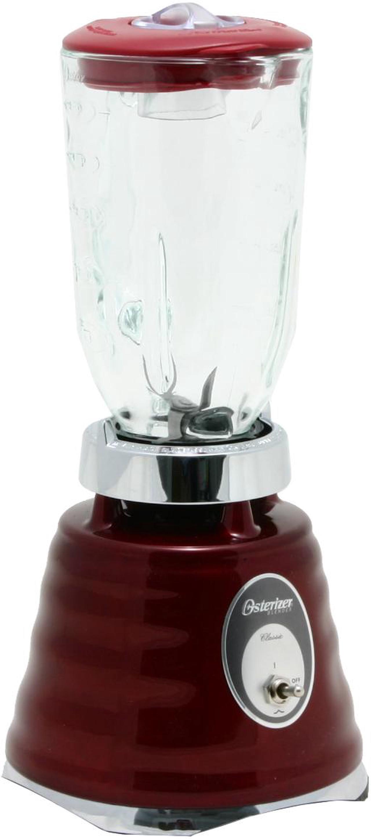 Main image of Oster 4126 Red 5 cup Jar Size Contemporary Classic Beehive Blender 2 speeds