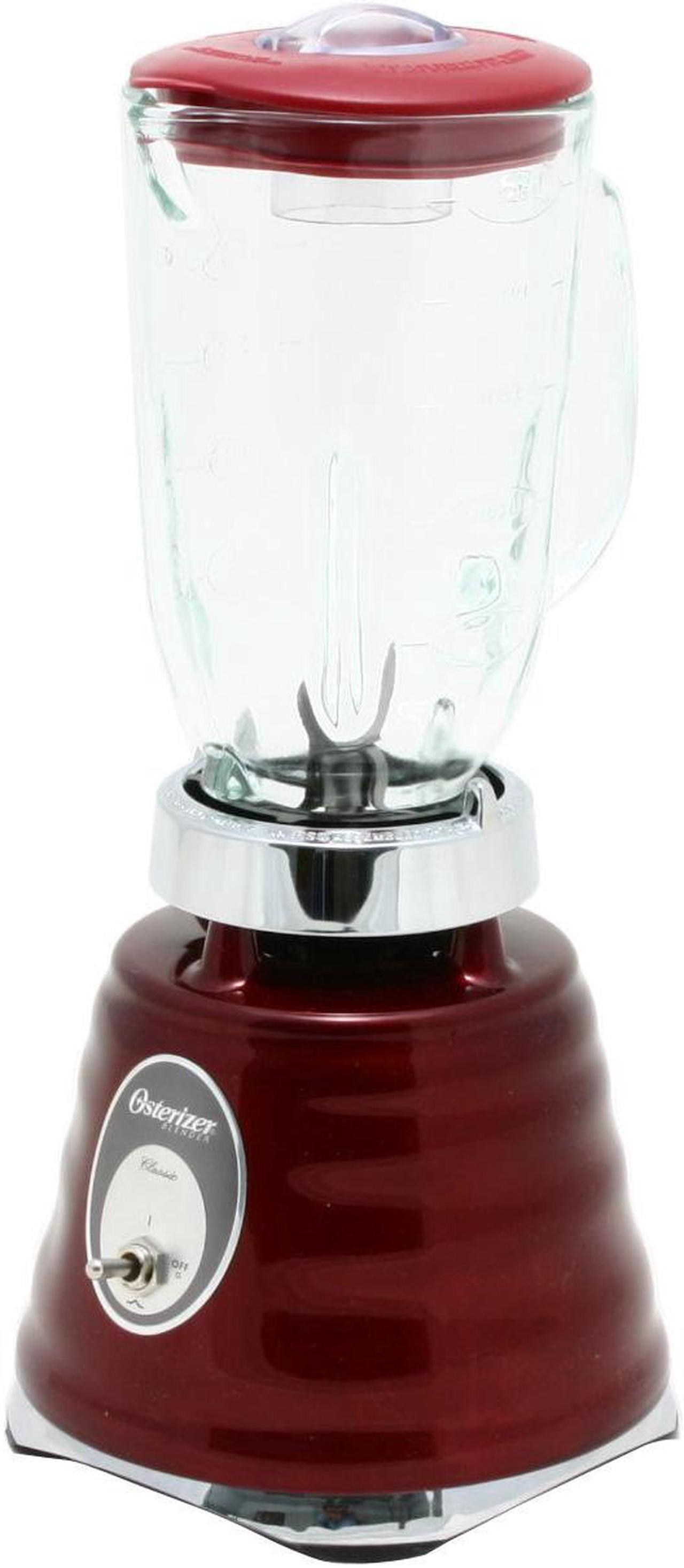 Alt view image 4 of 6 - Oster 4126 Red 5 cup Jar Size Contemporary Classic Beehive Blender 2 speeds