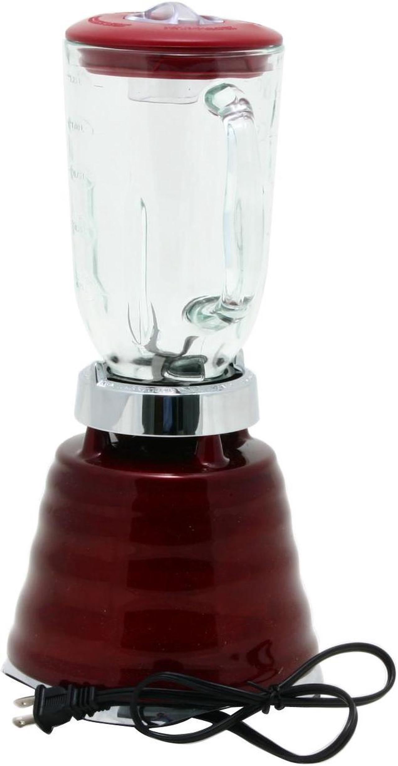 Alt view image 5 of 6 - Oster 4126 Red 5 cup Jar Size Contemporary Classic Beehive Blender 2 speeds