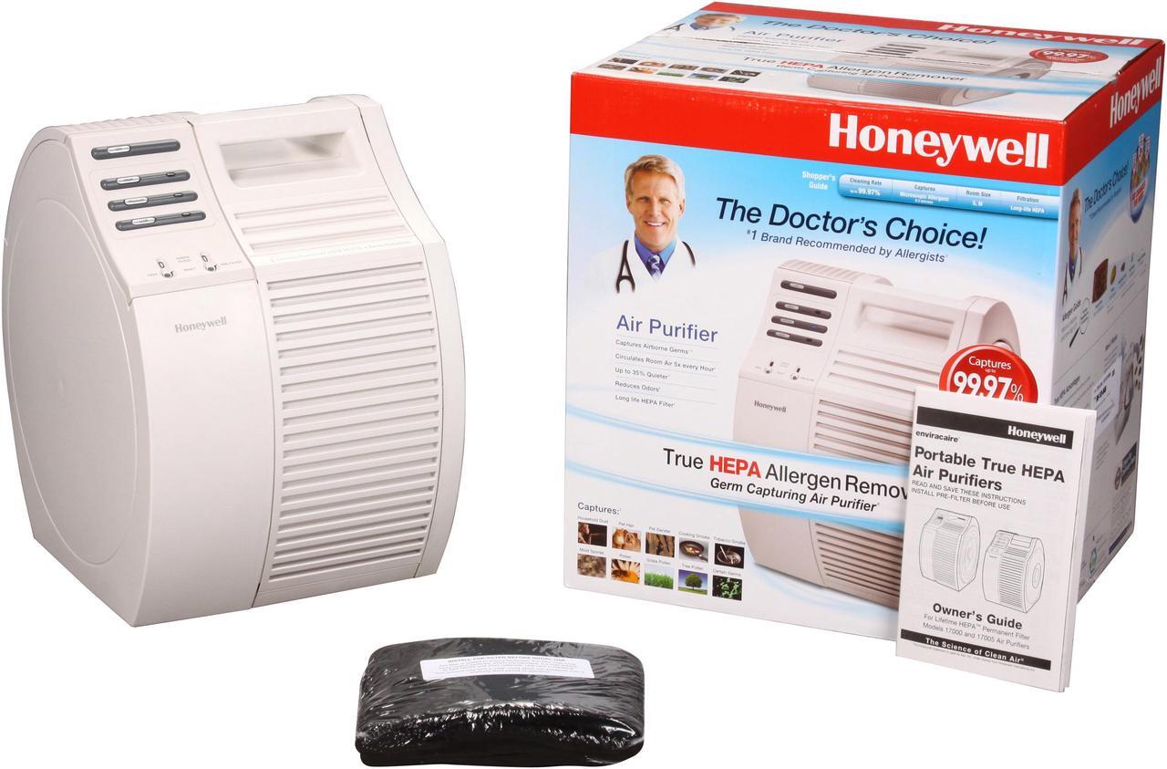 Alt view image 7 of 7 - Honeywell 17000 True HEPA Allergen Remover
