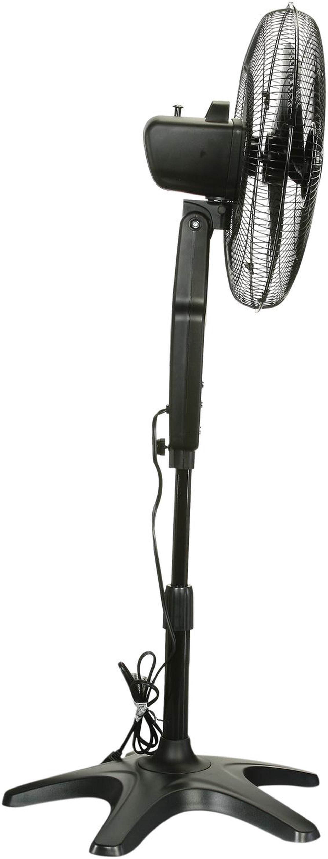 Alt view image 4 of 8 - Honeywell HS-1655 Quietset 16" Stand Floor Fan 5 Speed Adjustable Height